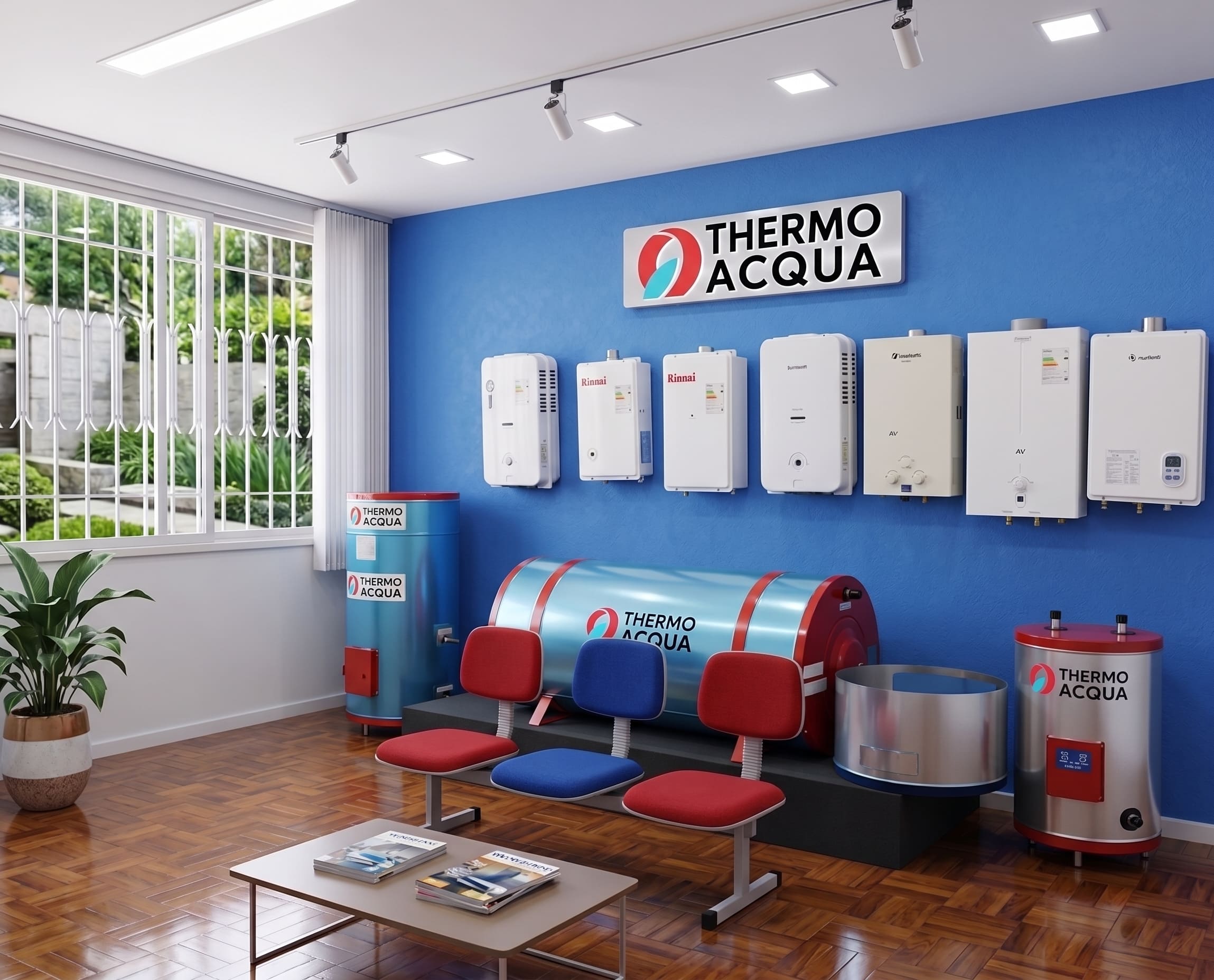 Instalação de Boiler